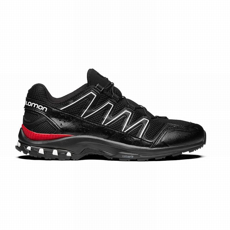 Salomon Israel XA-COMP - Mens Trail Running Shoes - Black/White (VDTO-56387)